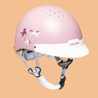 Helmet-100-en1384-turquoise-xs-48-52cm-Rosa-branco-G