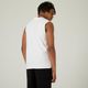 T-shirt-sem-Mangas-de-Ginastica-e-Pilates-em-Algodao-Extensivel-Preto-branco-3G