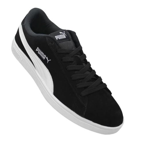 Tênis Puma Smash V2 Feminino - Preto Menor preço em Tênis Puma Smash V2 Feminino - Preto