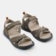 Sandal nh100 m grey, uk 11 - eu 46 Marrom 41 BR