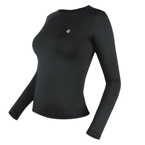 Blusa Segunda Pele Feminina Invictus Shade Preto Menor preço em Blusa Segunda Pele Feminina Invictus Shade Preto