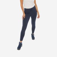 Leggings Feminina de caminhada NH100, azul, P