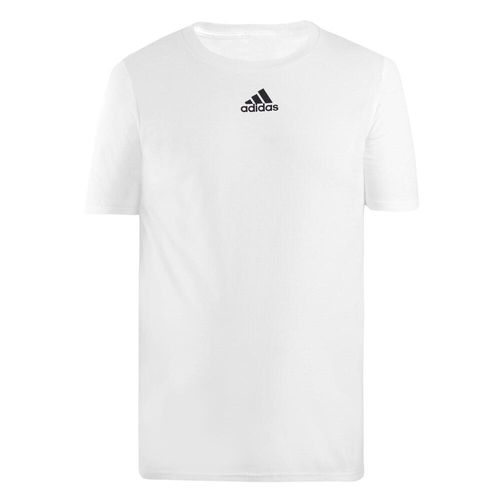 *camiseta small logo bco adidas oi24, xl M