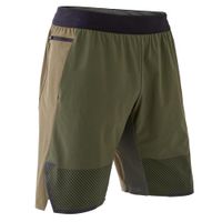 Shorts masculino de cross training, verde-militar, M