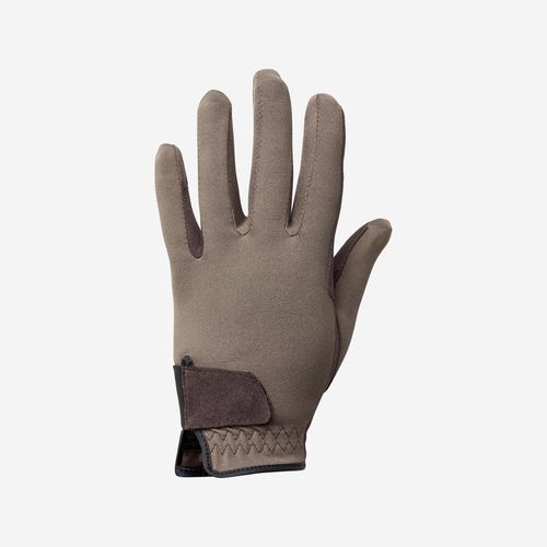 Basic kids gloves  preta, 12-14 anos Marrom 8-10 ANOS