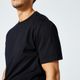 T-shirt regular 500 ess, 4xl (chest 56") Preto 3G