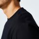 T-shirt regular 500 ess, 4xl (chest 56") Preto 3G