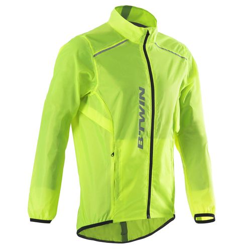 Jaqueta impermeável de ciclismo 300 Btwin Menor preço em Jaqueta impermeável de ciclismo 300 Btwin