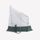 Green camping shower tent, no size