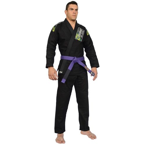 Kimono Jiu Jitsu Trançado Shinai Standart Preto Unissex Menor preço em Kimono Jiu Jitsu Trançado Shinai Standart Preto Unissex