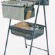 Green camping sink cabinet, no size