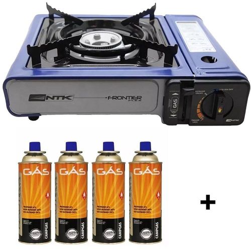 Fogareiro Portátil Frontier Flex - Nautika + 4 Gás 277g Menor preço em Fogareiro Portátil Frontier Flex - Nautika + 4 Gás 277g