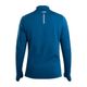 Blusa de corrida Masculina Warm 100, azul, M