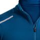 Blusa de corrida Masculina Warm 100, azul, M