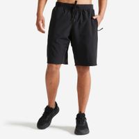 Bermuda Masculina de Treino Cardio 500, preto, 3G