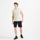 Bermuda Masculina de Treino Cardio 500, preto, 3G