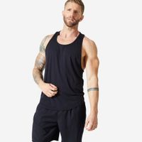 Tank stringer khaki, xl Preto GG