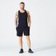 Tank stringer khaki, xl Preto P