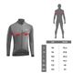 Mtb jersey long sleeve xc red grey, 2xl G