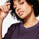 T shirt oversize 520 w fr, uk 16 / eu xl Roxo-escuro M