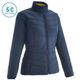 PADDED JACKET NH100 W DARK NAVY, XS