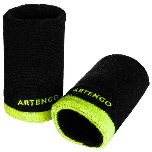 WRISTBAND TW 100 XL BLACK JAUNE, UNIQUE