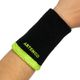 WRISTBAND TW 100 XL BLACK JAUNE, UNIQUE