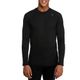 Blusa masculina segunda pele Simple Warm, preta, G