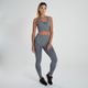 *LEGGING SEAMLESS CINZA MESCLA, L