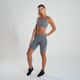 *BERMUDA SEAMLESS CINZA MESCLA, L