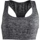 *TOP SEAMLESS BASICO CINZA MESCLA, S