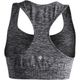 *TOP SEAMLESS BASICO CINZA MESCLA, S