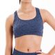 *top seamless basico cinza mescla, l Azul G