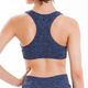 *top seamless basico cinza mescla, l Azul G