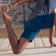 DYN YOGA M SHORT TURQUOISE, 3XL