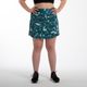 Saia shorts básica feminina de academia 120, camuflado, GG