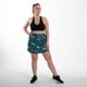 Saia shorts básica feminina de academia 120, camuflado, GG