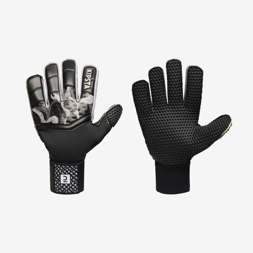 Goalkeeper gloves f100 adult black/g, 11 10