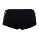 Sunga de natação BR 500 masculina, Preto - Laranja, 3G