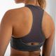 Top Feminino de Fitness Cardio Dynamic 500, cinza, 3G