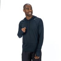 Camiseta de manga longa masculina de Treino Cardio 510, preto, GG