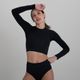 Biquíni Calcinha de Feminino Surf Hot Pants, preto, G