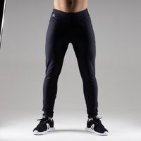 Legging de corrida feminina Mid Tight, preto, 3G