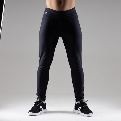 Legging de corrida feminina Mid Tight, preto, 3G