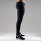 Legging de corrida feminina Mid Tight, preto, 3G