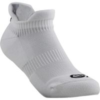 Meia de corrida Comfort Invisible, branco, 41/44 BR