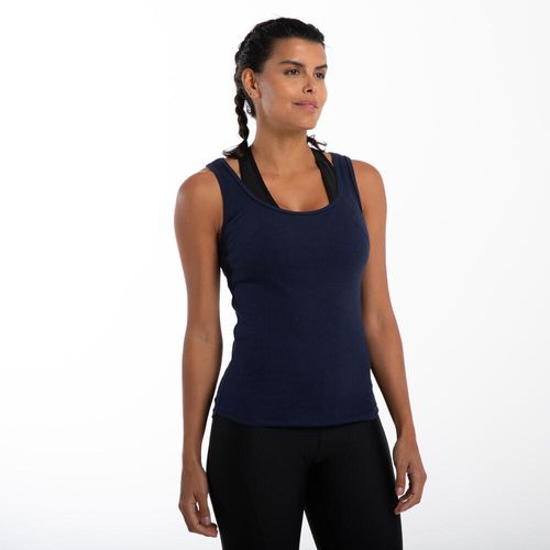 Regata feminina de Ginástica, azul, G