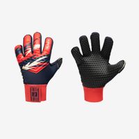 Goalkeeper gloves f100 kid red, 6 4