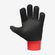 Goalkeeper gloves f100 kid red, 6 4