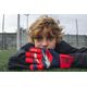 Goalkeeper gloves f100 kid red, 6 4